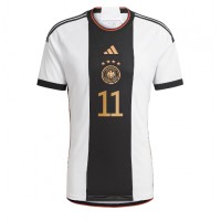Koszulka piłkarska Niemcy Mario Gotze #11 Strój Domowy MŚ 2022 tanio Krótki Rękaw